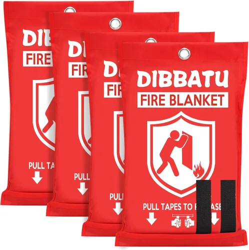 Vista 9 de Capa de escape de incendios, extra grande, de emergencia utilizada como manta de fuego, para el hogar Fireproof Cloak,Fire Escape for Household