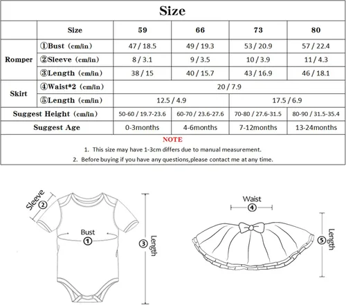 Vista 6 de Ropa de verano para niñas de un año, trajes de cumpleaños, tutú, pantalones cortos, faldas
