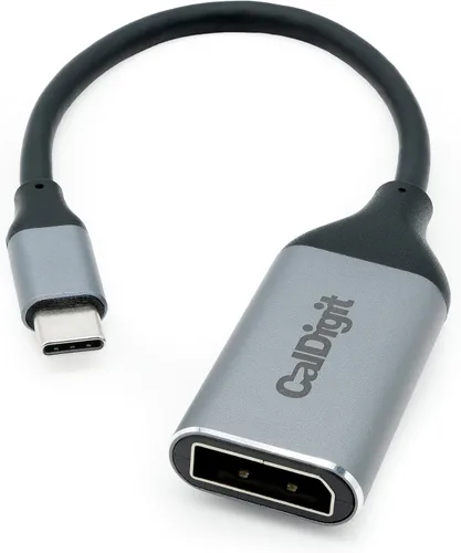 Vista 3 de CalDigit Adaptador activo DisplayPort 1.2 macho a HDMI 2.0b hembra 4K 60Hz, pantalla de alta actualización, color de 10 bits, HDR y soporte