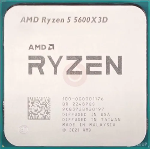 Vista 4 de Amd 100-100001176WOF Ryzen 5 5600x3d 3.3ghz Chip Precision Boost 2 Ddr4