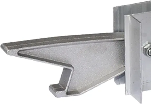 Vista 3 de KLKCMS 2 cerraduras de escalera de extensión de aluminio, kit de bloqueo de peldaño de repuesto, piezas de escalera de extensión, accesorios