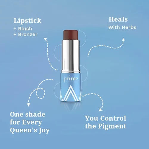 Vista 5 de PRIME PROMETICS PrimeWand Pigment – Impresionante y natural barra de maquillaje Pro-Age – Barra de belleza para contorno y colorete para mujeres
