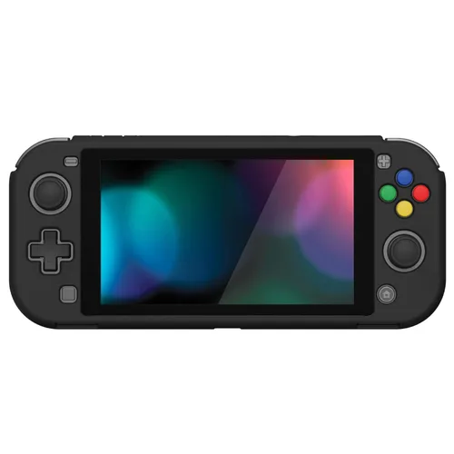 Vista 6 de PlayVital ZealProtect Protective Case for Nintendo Switch Lite, Ergomomic Grip Hard Cover - Durable Shock-absorbent Shock-Absorption Anti-Scratch