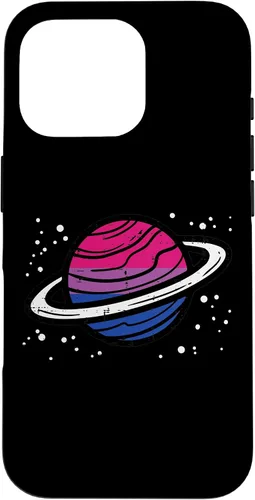 Vista 20 de iPhone 16 Bisexual Planet Saturn Bi Pride Flag Lgbtq Men Women Kids Case