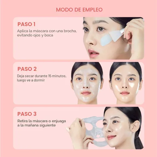 Vista 7 de QUIA Mascarilla Envolvente de Colágeno 75ml - Clínica +92% Apariencia Más Firme - Exfoliante de Piel de Cristal Nocturno - Cuidado de la Piel