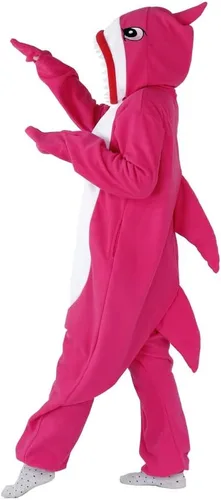 Vista 3 de Adult Onesies Animal Shark Pajamas Cosplay Costume Unisex One-Piece Halloween Party Holiday Costume