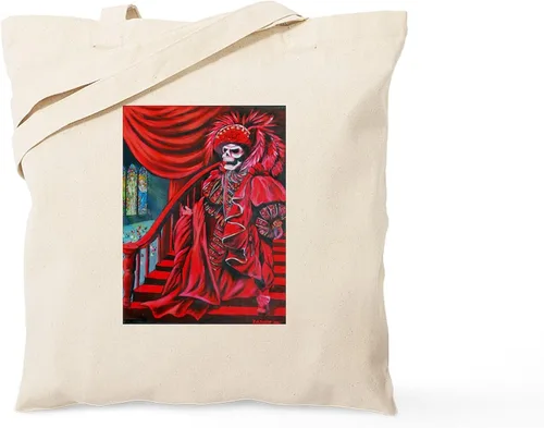 Vista 17 de CafePress Acerca de Opera Tote Bag Bolsa de compras reutilizable de lona beige natural