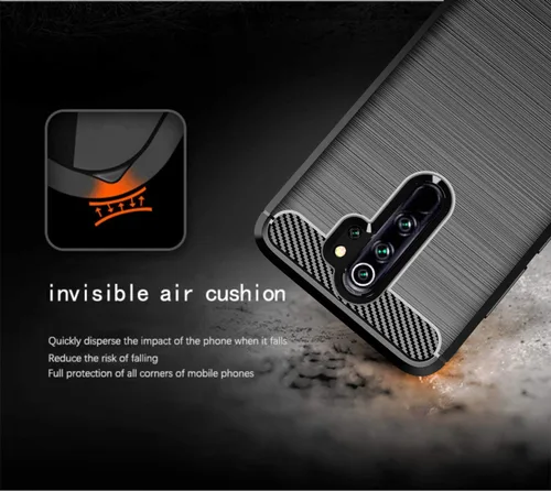 Vista 4 de Asuwish Funda de teléfono para Xiaomi Redmi Note 8 Pro con protector de pantalla de vidrio templado y accesorios para celulares, silicona TPU suave