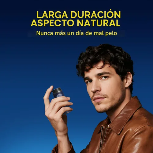 Vista 3 de THEMANCODE - Polvo de textura para hombres, polvo para peinar el cabello, 1.05 onzas Natural Matte Texturizing Powder Adds Volume, High Hold for