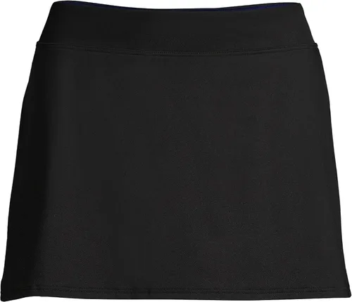 Vista 4 de Lands End Falda con control de abdomen para mujer
