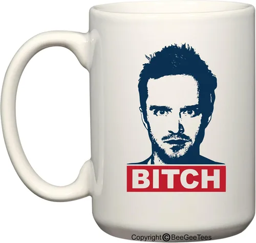 Vista 2 de B1tch Break Bad - Taza de café o té divertida (11 onzas)