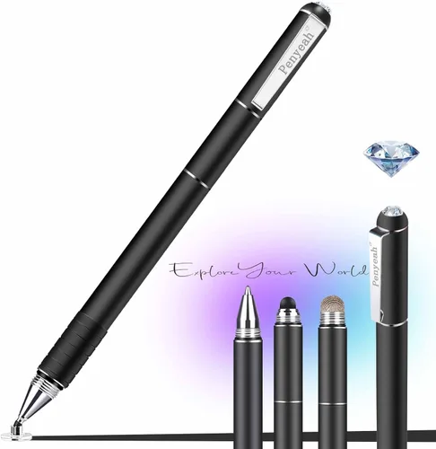 Vista 7 de Penyeah Lápiz capacitivo para Switch 2 DS Lite, múltiples puntas capacitivas para pantalla táctil, iPhone, teléfonos Android, tabletas, Chromebook