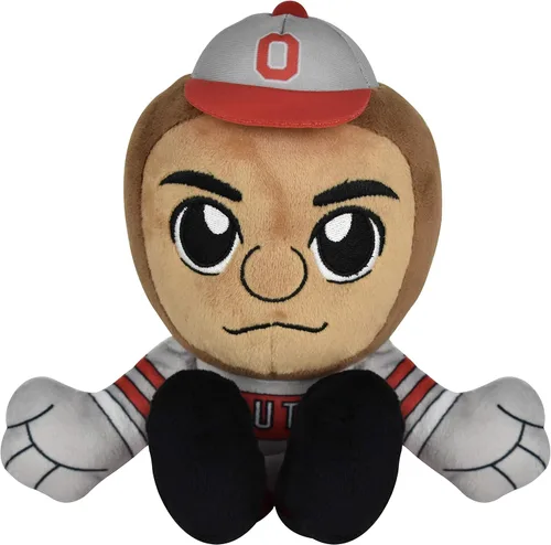 Vista 26 de Bleacher Creatures Alabama Crimson Tide Kuricha - Peluche de fútbol sentado de 8 pulgadas, suave inspirado en Chibi