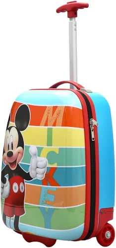 Vista 2 de Disney Mickey Mouse - Maleta con ruedas de viaje Multicolor osfa