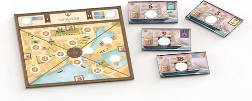 Vista 4 de Great Western Trail - Juego de mesa Argentina de segunda edición - Aventura de ganado en la pampa! Juego de estrategia para niños y adultos, mayores
