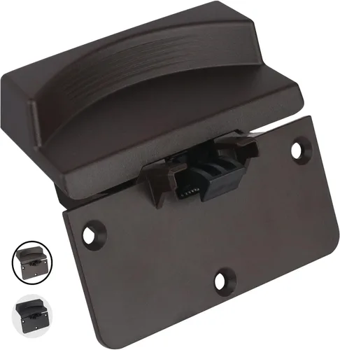 Vista 8 de TQPONLY Gancho de apoyabrazos para consola central Compatible con Dodge Ram 1500 2500 3500 4500 5500 2013-2018 Accesorios Reemplaza 5RQ83TX7AC
