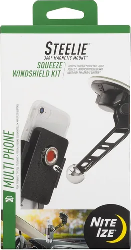 Vista 11 de Nite Ize Steelie Kit de parabrisas – Soporte magnético para teléfono celular para accesorios de coche – Soporte resistente para parabrisas de coche