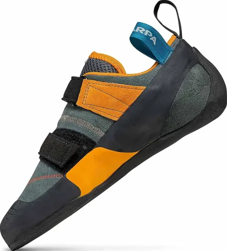 Vista 4 de SCARPA Zapatos de escalada Force V para hombre 2-Mangrove/Papaya