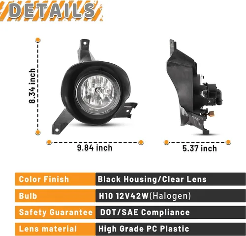 Vista 3 de Para Ford Explorer Sport 2001 2002 2003, Ford Explorer Sport 2001-2005, luces antiniebla montaje de 42 W