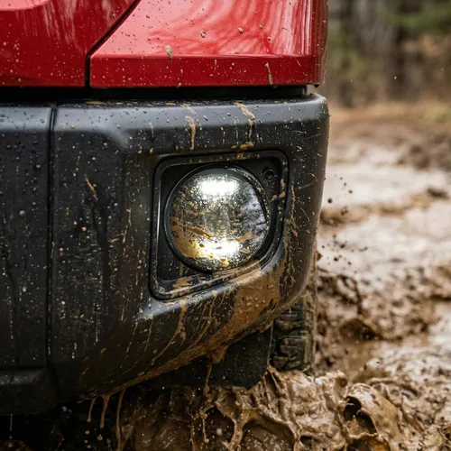 Vista 4 de Luz antiniebla LED con DRL compatible con Toyota Tundra 2014 2015 2016 2017 2018 2019 2020 2021 luces antiniebla de parachoques