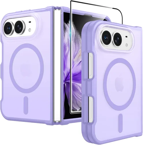 Vista 131 de FNTCASE Funda para Samsung Galaxy S25-Plus: S24-Plus de doble capa Negro