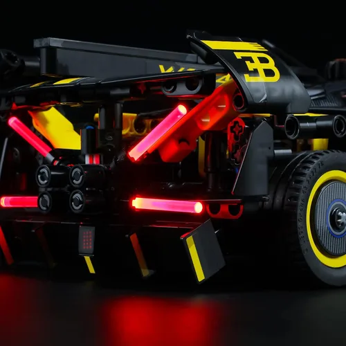 Vista 7 de BRIKSMAX Kit de iluminación LED para LEGO-42151 Bugatti Bolide - Compatible con el modelo de bloques de construcción Lego Technic - No incluye juego