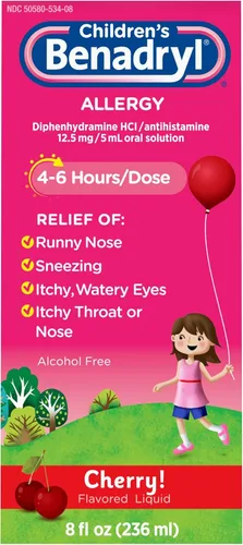Vista 9 de Anti alérgico Benadryl para niños, 1, 1