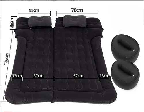 Vista 2 de Colchón de aire de coche para Smart #1, 2023-2024, asiento trasero de maletero inflable engrosado, cama de campamento de viaje, bomba de aire, 2