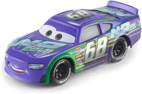 Vista 3 de Vehículo fundido a presión de Disney/Pixar Cars3 Parker Brakeston (N2O cola)