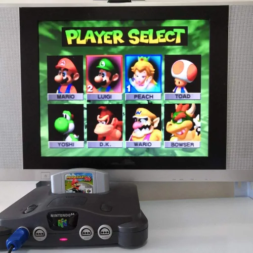 Vista 5 de N64 Games Mario Kart N64, Nintenton 64 Games Cartridge Card for Nintendo 64 N64 Console US Version