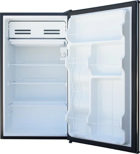 Vista 2 de SPT RF-334SSA: Refrigerador compacto de acero inoxidable de 3.3 pies cúbicos – Energy Star