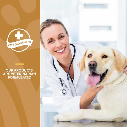 Vista 6 de NaturVet Skin and Coat Plus Aliento para perros, 70 unidades masticables suaves, fabricados en los Estados Unidos con ingredientes de origen mundial