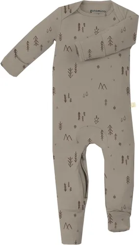 Vista 60 de GUNAMUNA Pijama unisex convertible ultrasuave para bebé, mameluco con cremallera para pañales, recién nacido a 24 meses