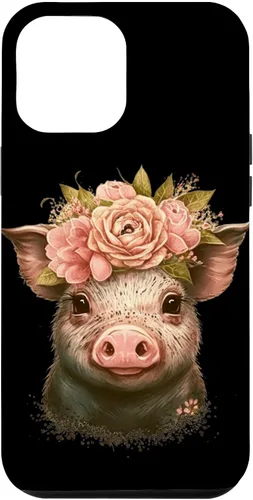 Vista 26 de Pig with Leopard Headband Flower Cute Pig Lover Case for iPhone 17