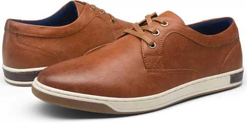 Vista 7 de Vostey Men's Sneakers Fashion Casual Shoes Dress Sneaker Oxford Shoes
