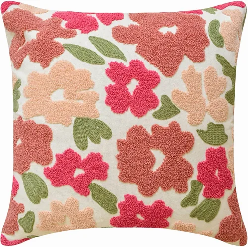 Vista 25 de The HomeCentric Fundas de almohada, funda de almohada decorativa rosa fucsia, funda de cojín geométrica, funda de almohada de 12 x 12 pulgadas