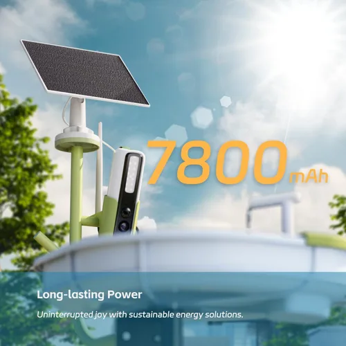 Vista 5 de Reli Panel solar para cámara en casa de pájaros y comedero de pájaros y baño de pájaros, solución de energía eficiente para cámara