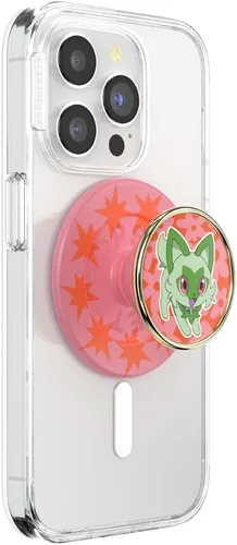 Vista 15 de PopSockets - Agarradera adhesiva para teléfono, soporte esmaltado Bulbasaur Bulbasaur Siesta