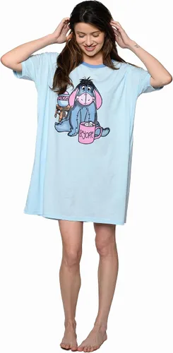 Vista 8 de Disney Camiseta de dormir para mujer, estampado de Mickey Minnie Mouse, talla única y grande