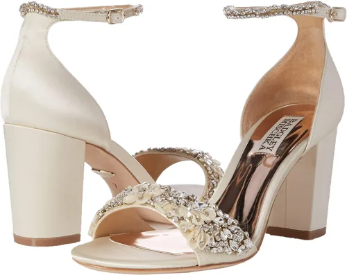 Vista 7 de Badgley Mischka Sandalia de tacón fino para mujer, 5.5