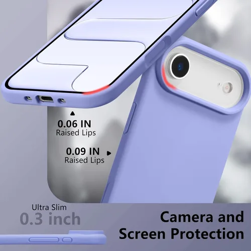 Vista 381 de Funda magnética de silicona para iPhone 13 Pro, color blanco antiguo [Compatible con Magsafe] [Forro de microfibra suave antiarañazos], funda
