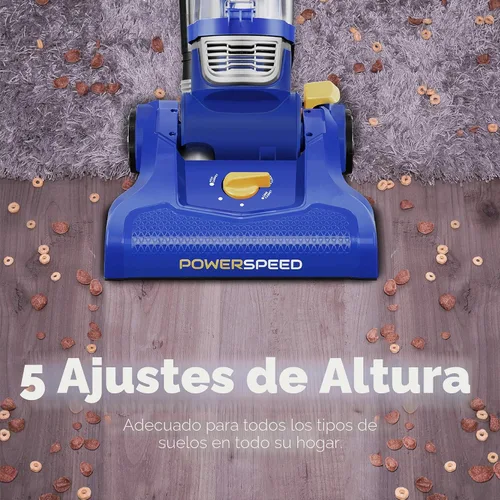 Vista 5 de EUREKA EUREKA NEU182A POWERSPEED MEJOR LIMPIADOR DE VACÍO DE BRAZA, LITE, AZUL