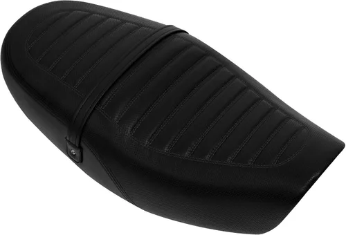 Vista 7 de TCT-MOTORPARTS Asiento de pasajero de una pieza para Kawasaki Z900RS ZR900 2018-2024 (negro)