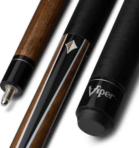 Vista 2 de Viper by GLD Products Diamond 58" 2-Piece Pool Cue Stick, 18-21 Ounce Marrón