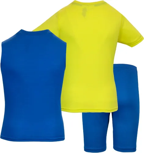 Vista 2 de Minions Conjunto de camiseta camiseta sin mangas y pantalones cortos para niños juego de pantalones cortos Despicable Me para niños