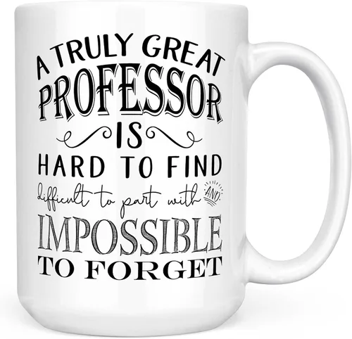 Vista 12 de Sweet & Salty Regalos de agradecimiento para profesores universitarios – A Truly Great Professor is Hard to Find Taza de café, el mejor regalo