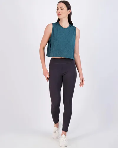 Vista 5 de Real Essentials Paquete de 5 camiseta sin mangas de verano Dry Fit para mujer, camiseta deportiva para gimnasio, yoga, entrenamiento