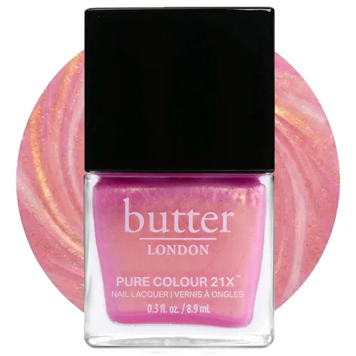 Vista 10 de butter LONDON PC21X Esmalte de uñas – Secado rápido, color de larga duración con acabado similar al gel y laca de uñas resistente a las virutas que
