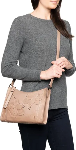 Vista 6 de Frye Melissa - Bolso cruzado con cremallera floral con tachuelas