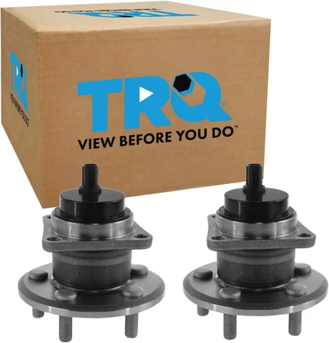Vista 158 de Conjunto de rodamiento de rueda delantera de 2 piezas y buje TRQ Compatible con Pontiac Solstice 2006-2009 Saturn Sky 2007-2010